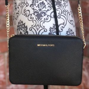 Michael Kors Leather Crossbody Bag